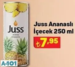 JUSS ANANASLI MEYVE SUYU JUSS ANANASLI MEYVE SUYU